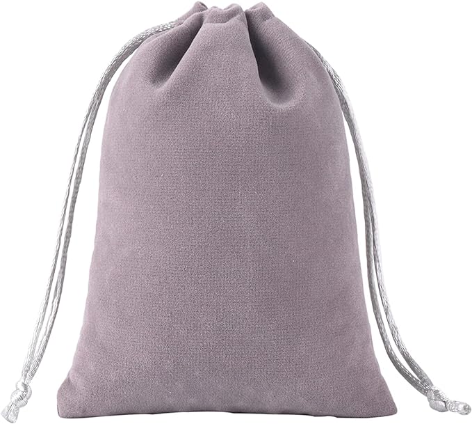 KONMAY 20x Velvet Drawstring Bags Wedding Jewellery Party Gift Pouch