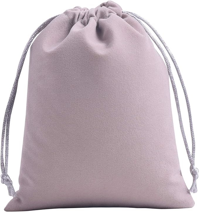 KONMAY 20x Velvet Drawstring Bags Wedding Jewellery Party Gift Pouch