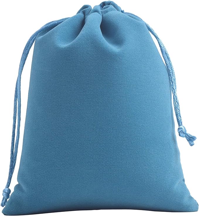 KONMAY 20x Velvet Drawstring Bags Wedding Jewellery Party Gift Pouch