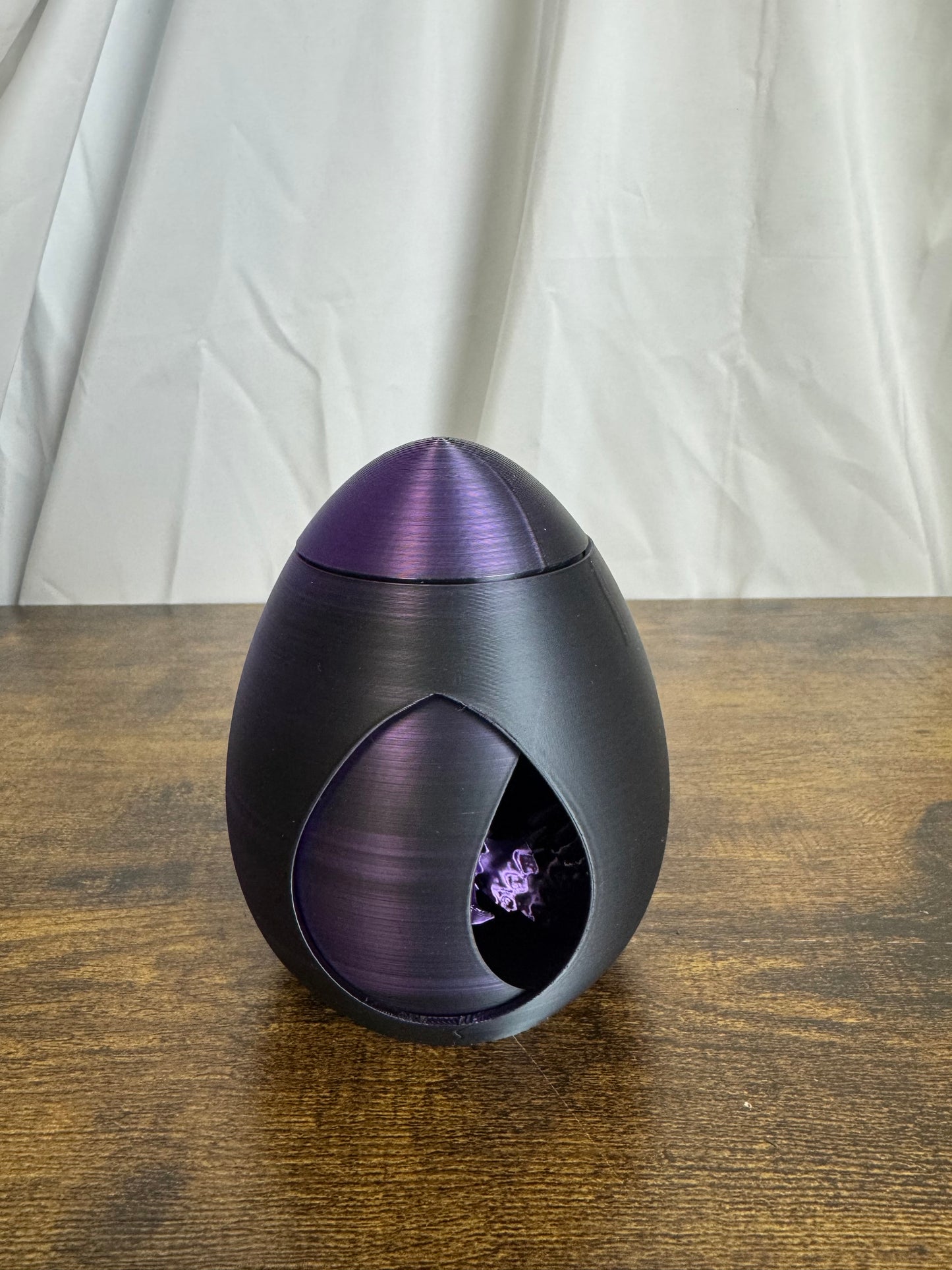 3D Printed articulated Dragon with Revolving Egg