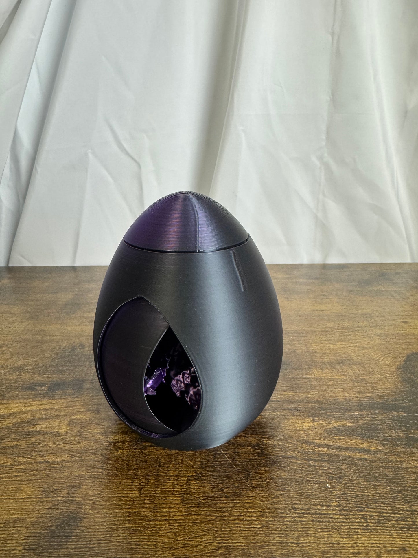 3D Printed articulated Dragon with Revolving Egg