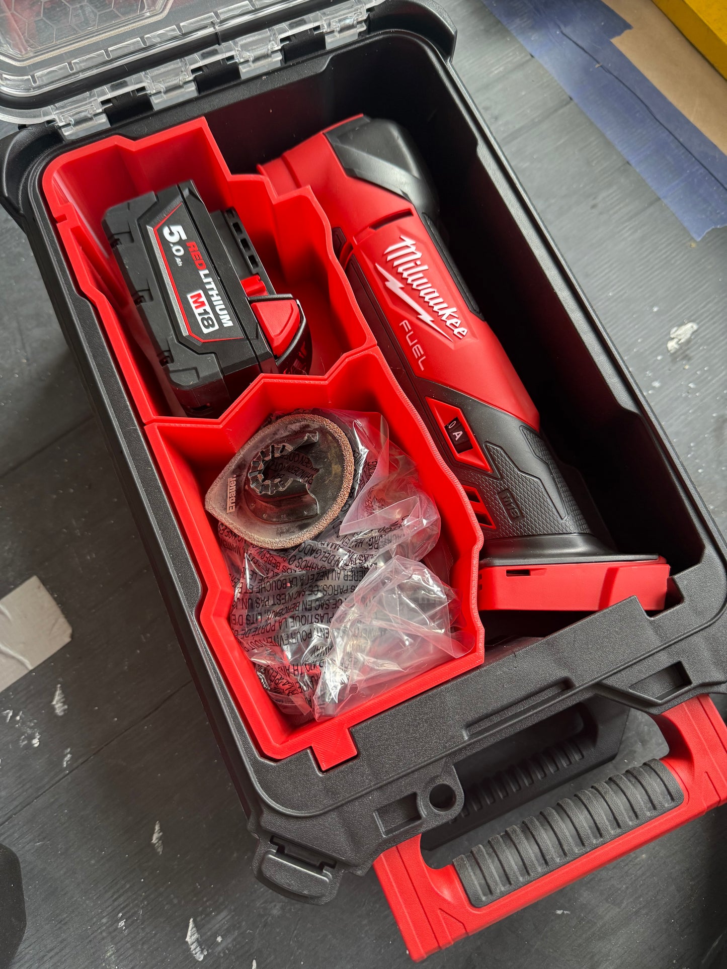 Milwaukee Packout Mini Organiser M18 Fuel Multitool Insert