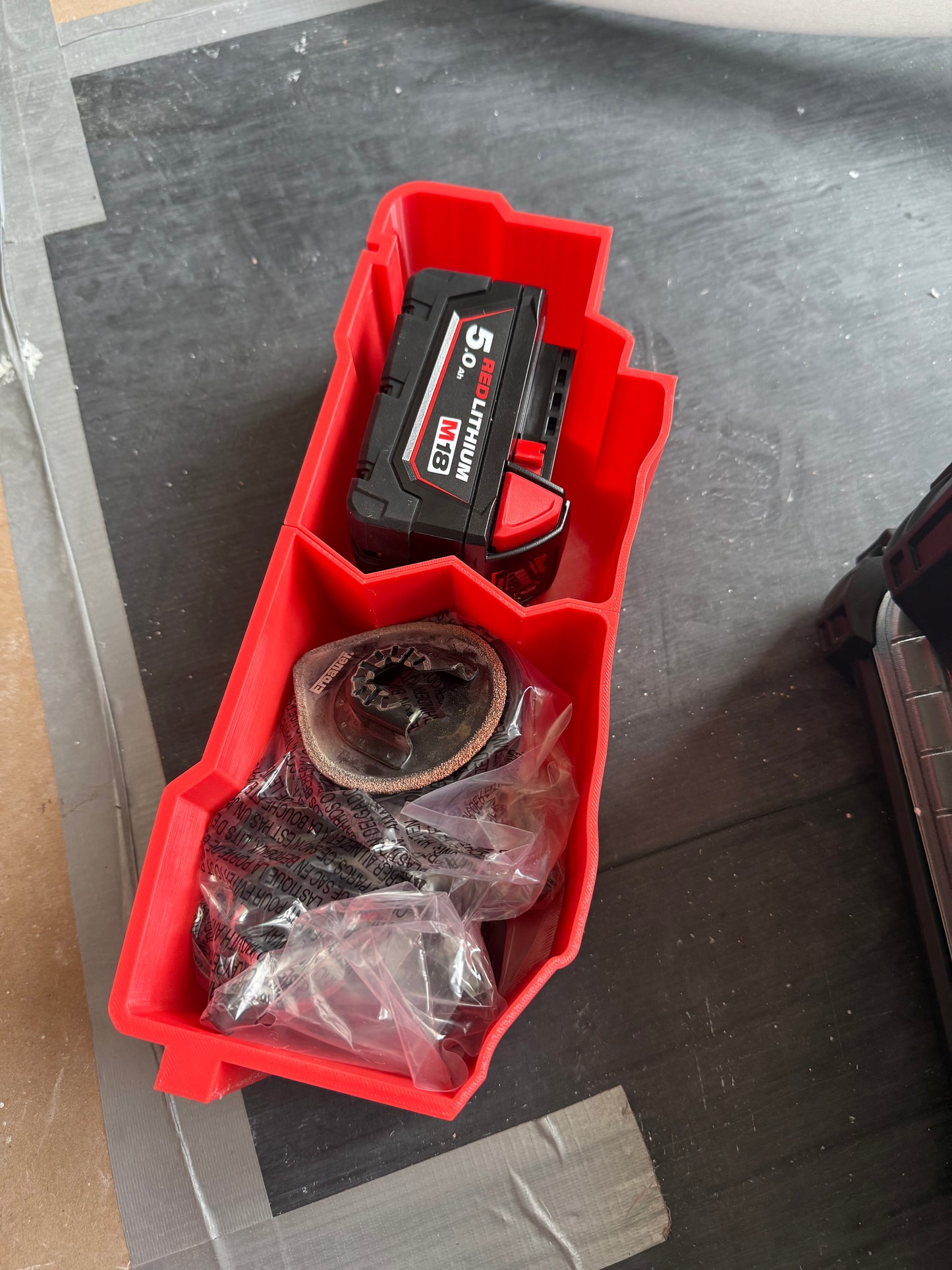 Milwaukee Packout Mini Organiser M18 Fuel Multitool Insert