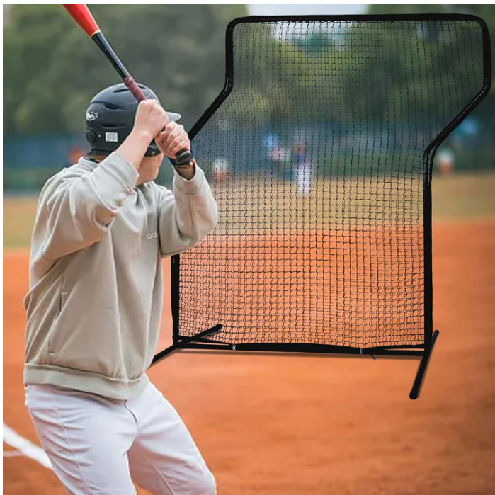 Achda Baseball Protective Screen 7x5 Pitching Screen Heavy-Duty Batting Practice