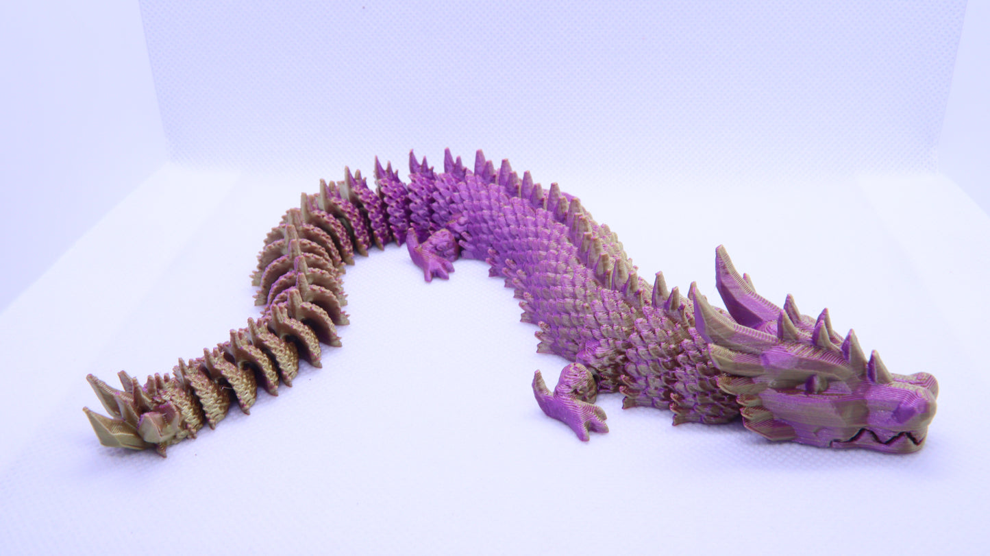 3D Printed Dragon with Egg