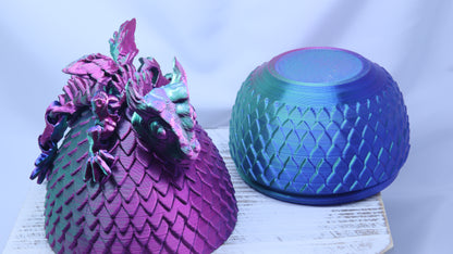 3D Printed Winged Dragon and Egg