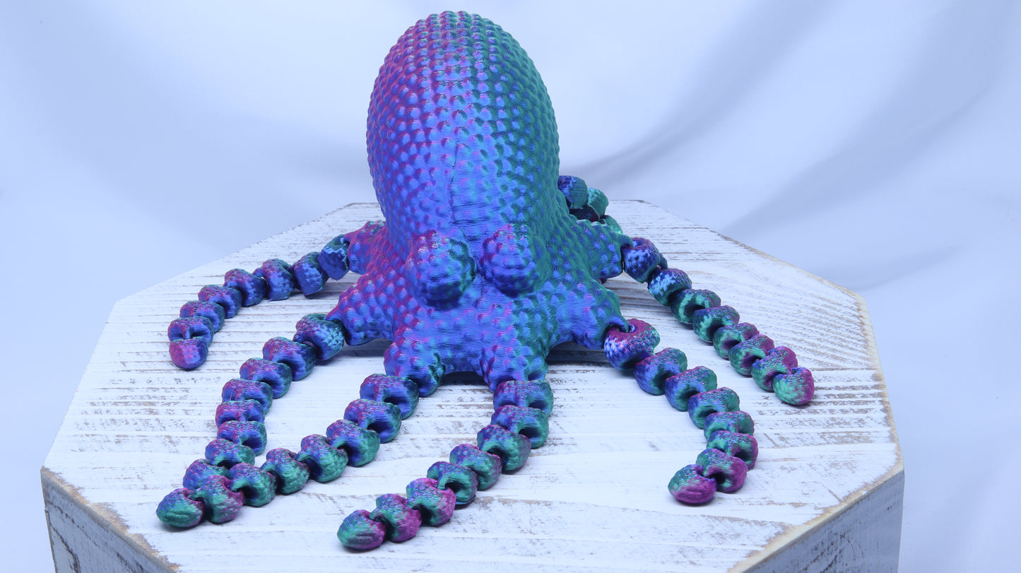 3D Printed Articulated Octopus