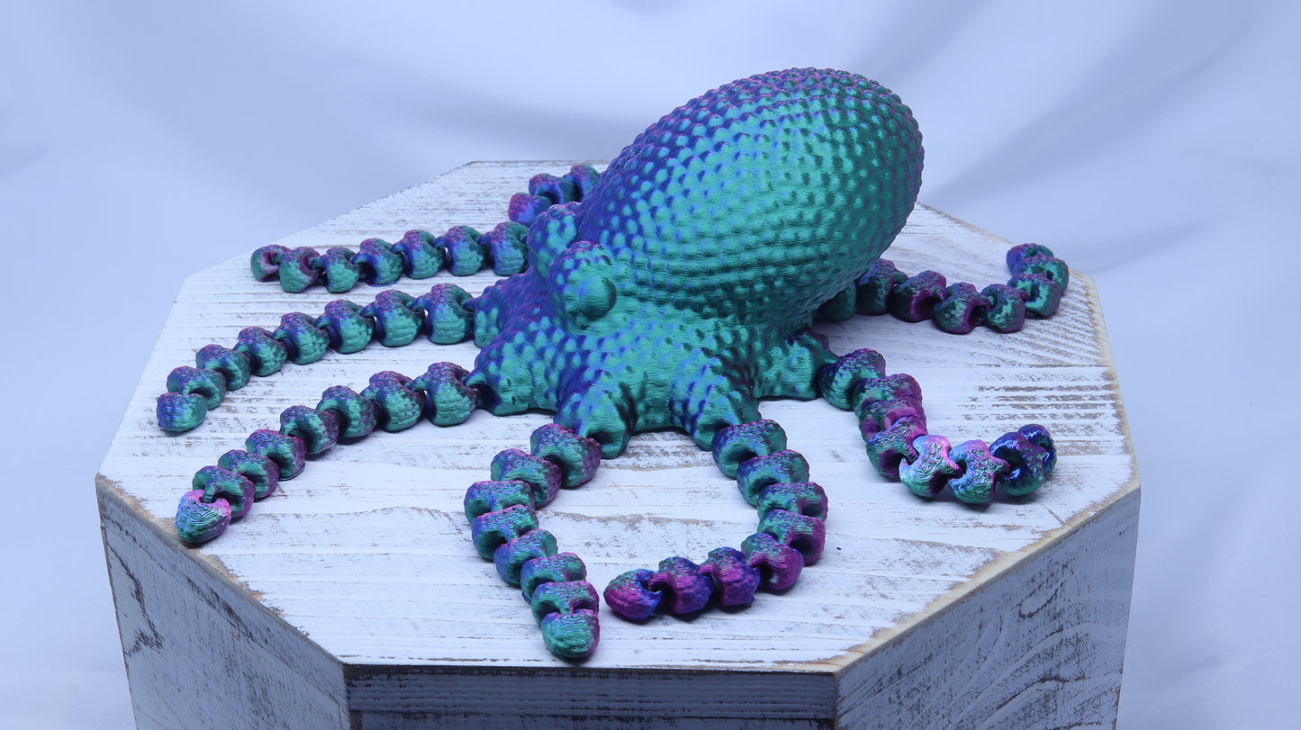 3D Printed Articulated Octopus