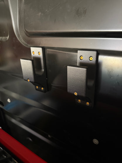 Storage Hooks Compatible with Milwaukee Packout Trolley - 3D Printed Reinforced Carbon Fibre PETG
