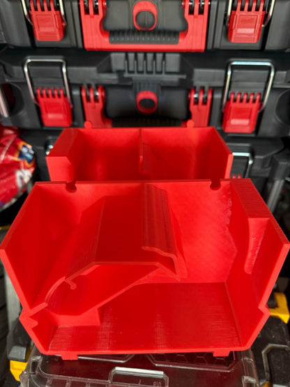 Milwaukee Compact Organiser Custom Insets which are Compatible with the Milwaukee M18 Fuel Impact Driver- Packout Mini Organiser