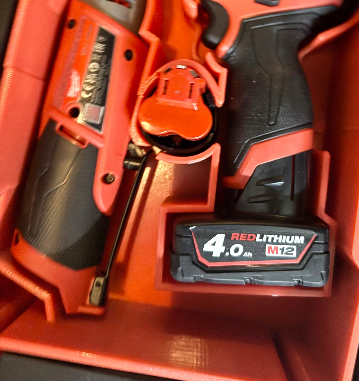 Milwaukee Packout Compact Organiser Custom INSERTs Compatible with the  M12 3/8 impact Wrench and Ratchet