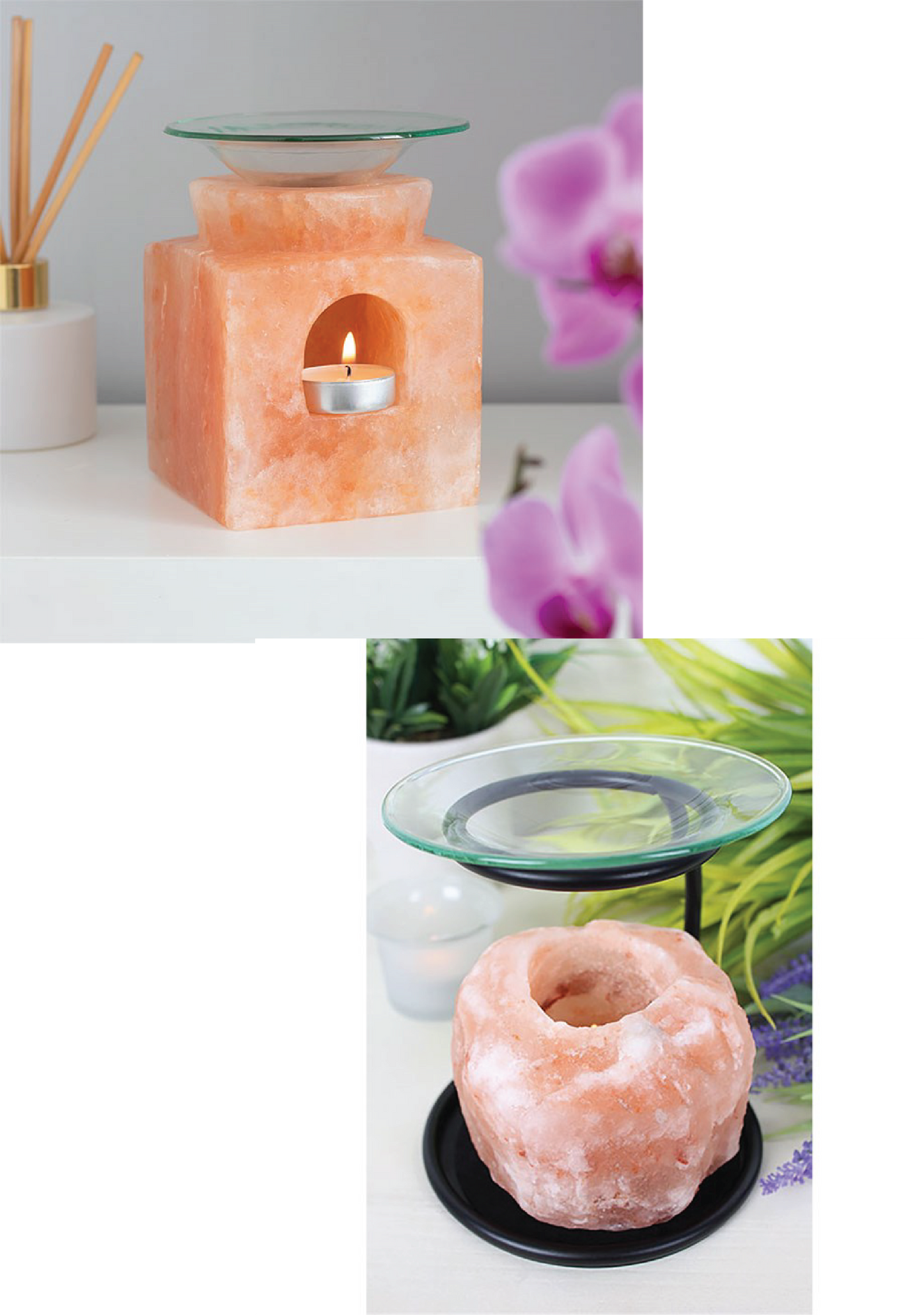 SALT LAMP OIL BURNER